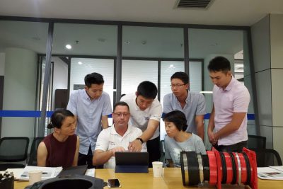 Promoting meeting in Yunnan Electric Power Design Institute